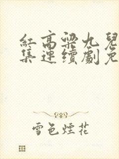 红高粱九儿60集连续剧免费观看