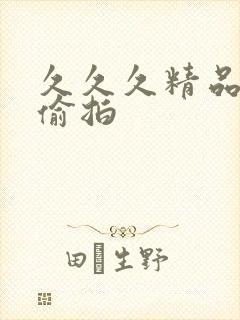 久久久精品这里偷拍