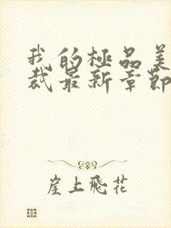 我的极品美女总裁最新章节列表最