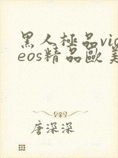 黑人极品videos精品欧美裸