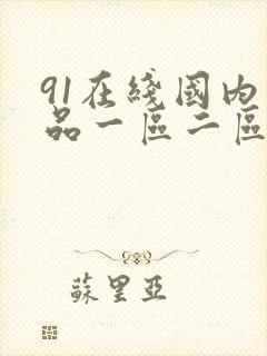 91在线国内精品一区二区三区