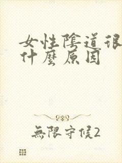 女性阴道很痛是什么原因