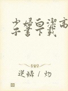 少妇白洁高义电子书下载封面