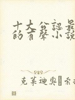 十大公认最好听的有声小说