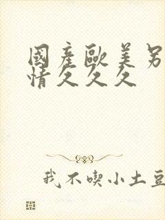 国产欧美另类激情久久久