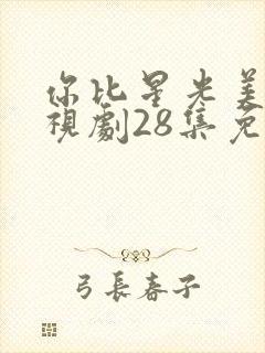 你比星光美丽电视剧28集免费观看