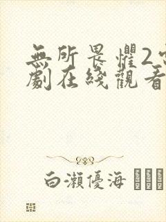 无所畏惧2电视剧在线观看免费全集国语