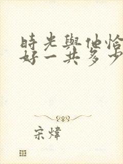 时光与他恰是正好一共多少集?