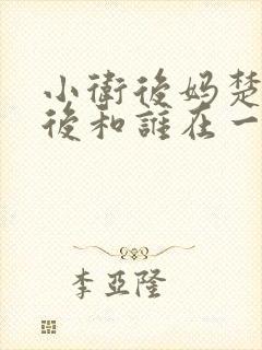 小卫后妈楚怜最后和谁在一起了封面