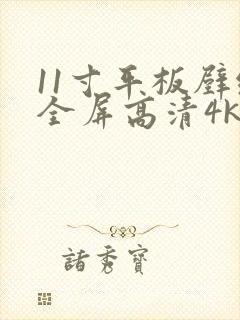 11寸平板壁纸全屏高清4k封面