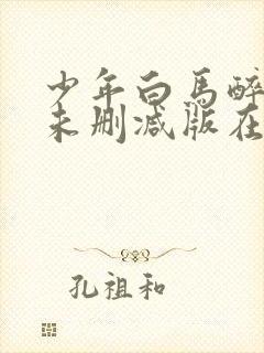 少年白马醉春风未删减版在线观看