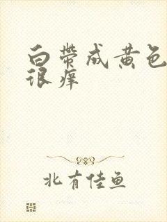 白带成黄色阴道很痒封面