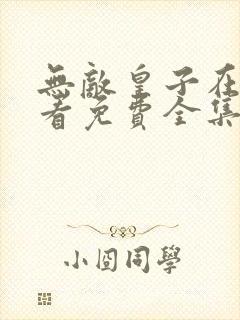 无敌皇子在线观看免费全集电视剧封面