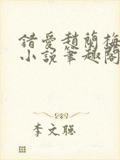 错爱赵兰梅孙明小说笔趣阁封面