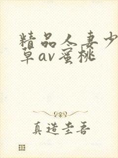 精品人妻少妇嫩草av蜜桃