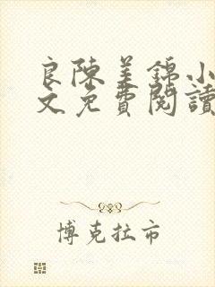 良陈美锦小说全文免费阅读无弹窗封面