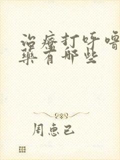 治疗打呼噜的中药有哪些