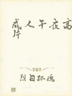 成人午夜高潮毛片封面