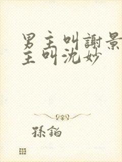 男主叫谢景行女主叫沈妙