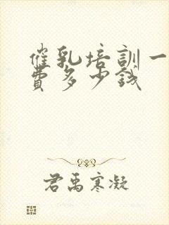 催乳培训一般学费多少钱