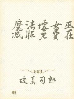 魔法坏女巫未删减版免费在线看