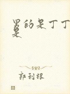 男的是丁丁女的是