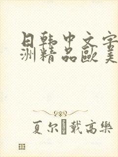 日韩中文字幕亚洲精品欧美