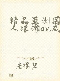 精品亚洲国产成人浪潮av,成人激