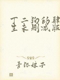 丁二狗的肆意人生未删减版