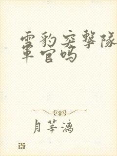 雪豹突击队都是军官吗封面