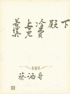 惹上冷殿下30集免费封面