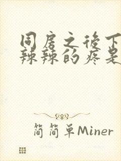 同房之后下面火辣辣的疼是怎么回事封面