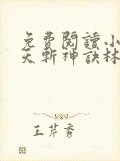 免费阅读小说九天斩神诀林辰