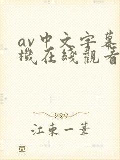 av中文字幕手机在线观看网址