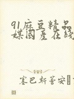 91麻豆精品传媒国产在线观看