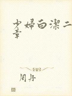 少妇白洁二十五章