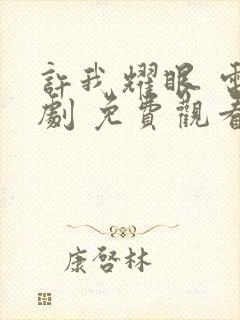 许我耀眼 电视剧 免费观看