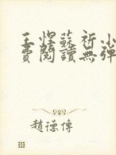 王悍苏祈小说免费阅读无弹窗封面