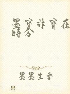 墨宝非宝在暴雪时分