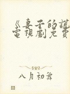 《妻子的谎言》电视剧免费观看全集