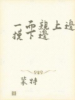 一面亲上边一边摸下边