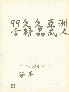 99久久亚洲综合精品成人