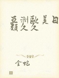 亚洲欧美日韩另类久久封面