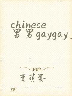 chinese男男gaygay免费网站