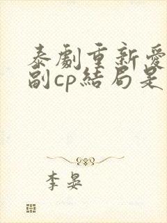 泰剧重新爱上你副cp结局是什么