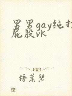 男男gay纯打屁股vk