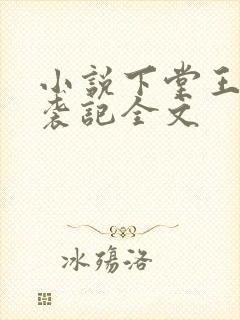 小说下堂王妃逆袭记全文