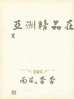 亚洲精品在线xx
