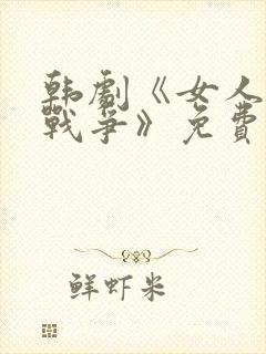 韩剧《女人们的战争》免费观看全集