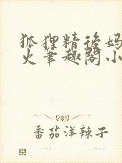 狐狸精后妈太惹火笔趣阁小说